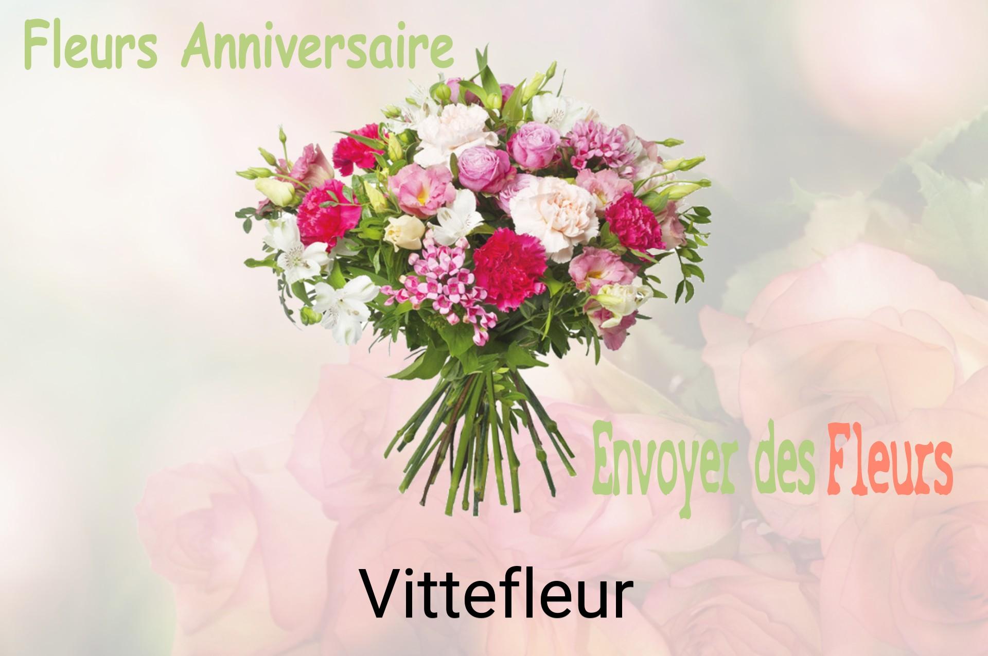 Bouquet de fleurs d’anniversaire livré à Vittefleur